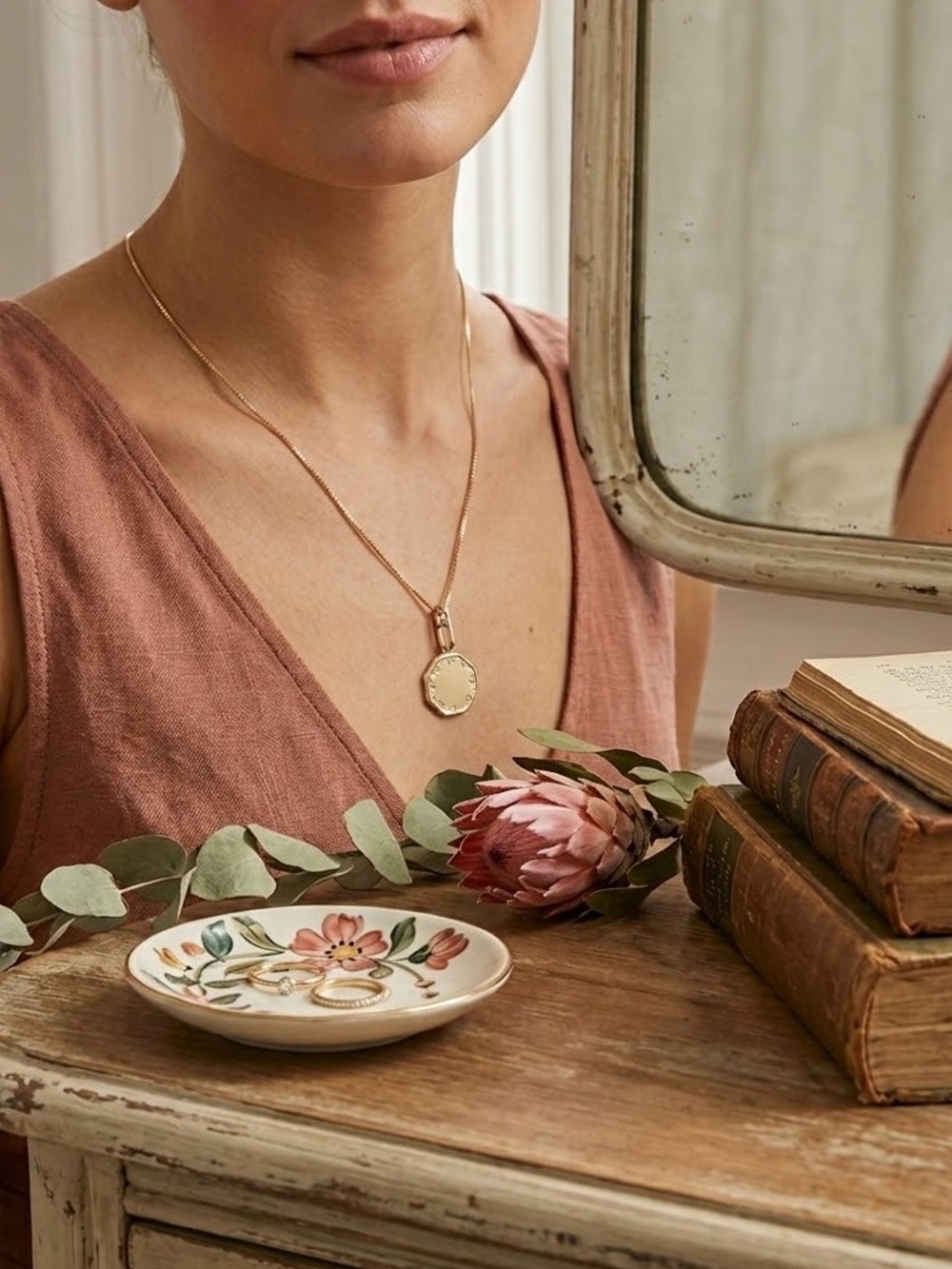 ANTHROPOLOGIE Charm Necklace